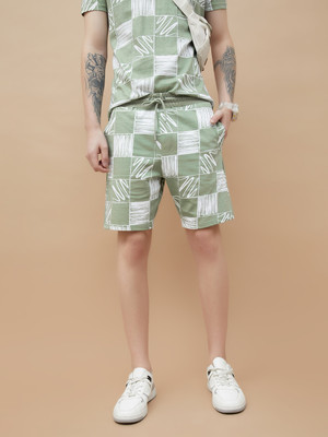 Fame Forever by Lifestyle Solid Men Grey Denim Shorts