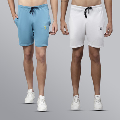 MACK JONNEY Solid Men Multicolor Regular Shorts