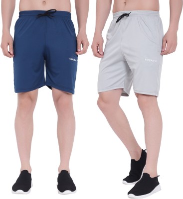 skyrow Solid Men Multicolor Casual Shorts