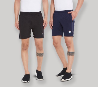 ZOTIC Solid Men Multicolor Basic Shorts, Gym Shorts, Regular Shorts, Running Shorts, Sports Shorts