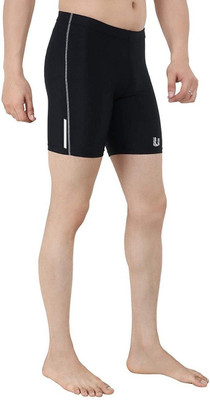 unbeatable Solid Women Dark Blue Swim Shorts