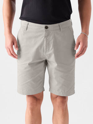 The Souled Store Solid Men Grey Regular Shorts