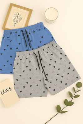 APPUFASHION Printed Women Multicolor Regular Shorts