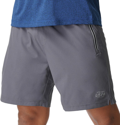 U.S. POLO ASSN. Solid Men Grey Basic Shorts