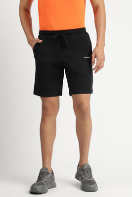 REEBOK Solid Men Black Gym Shorts