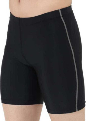 labh traders Solid Men Black Running Shorts