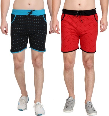 Ayvina Printed Men Multicolor Casual Shorts