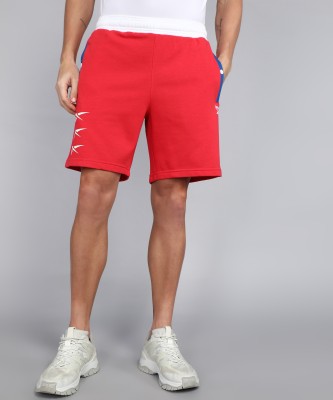 REEBOK Solid Men Red Sports Shorts