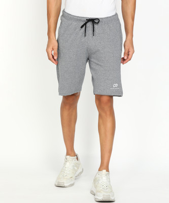 PETER ENGLAND Solid Men Grey Sports Shorts