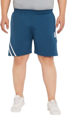 bigbanana Solid Men Dark Blue Regular Shorts