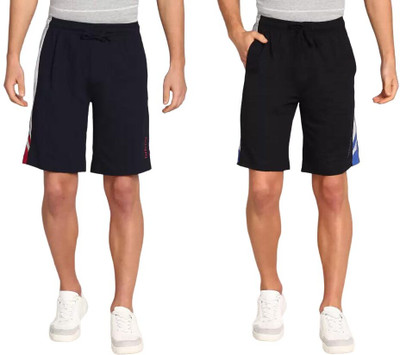 VAN HEUSEN Solid Men Multicolor Regular Shorts