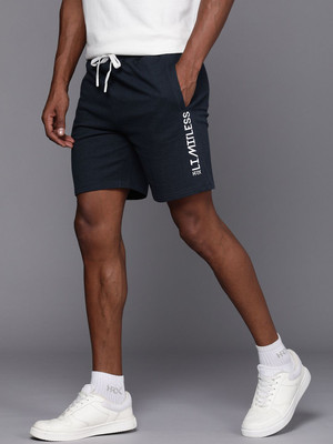 HRX by Hrithik Roshan Solid Men Dark Blue Sports Shorts