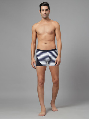 Cukoo Solid Men Blue Swim Shorts