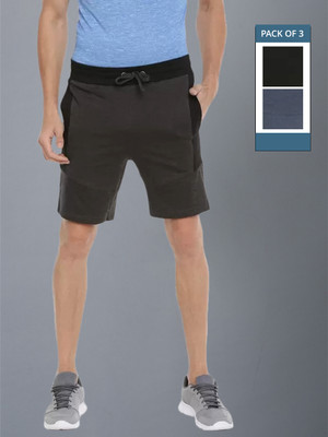 Force NXT Solid Men Multicolor Bermuda Shorts