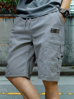 TYRELL Printed Men Grey Cargo Shorts