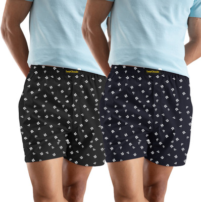 LazyChunks Printed Men Multicolor Boxer Shorts