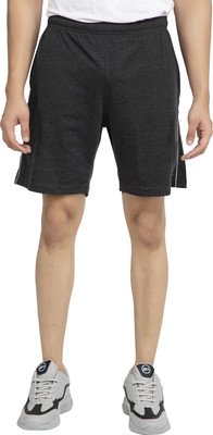 AJEEOJEE BZAR Self Design Men Grey Regular Shorts