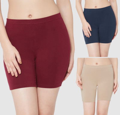 Lux Parker Solid Women Multicolor Cycling Shorts
