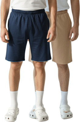 Force NXT Solid Men Multicolor Casual Shorts