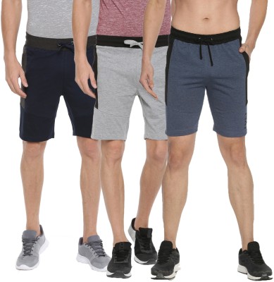 Force NXT Solid Men Multicolor Bermuda Shorts