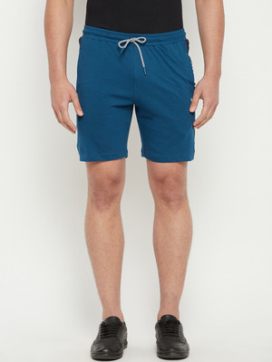 DUKE Solid Men Blue Regular Shorts