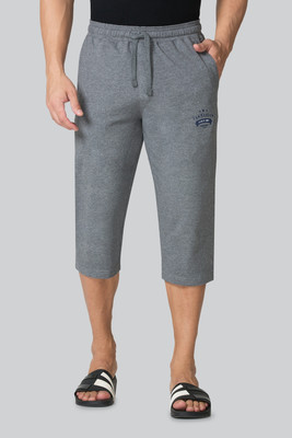 VAN HEUSEN Solid Men Grey Casual Shorts