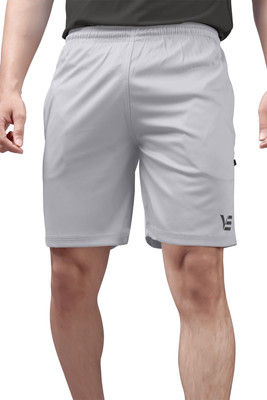 DARSHAN CREATION Solid Men Silver Sports Shorts