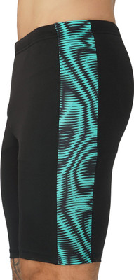 Kyk Printed Men Green Swim Shorts