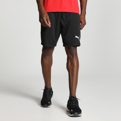 PUMA Solid Men Black Casual Shorts