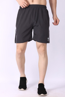 JAALON OUTFITTERS Solid Men Grey Casual Shorts