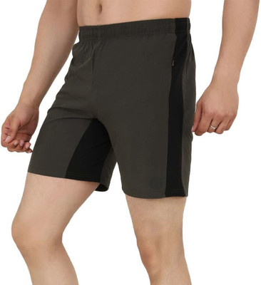Kyk Solid Men Grey Regular Shorts