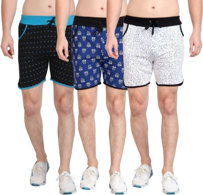 DIAZ Printed Men Multicolor Sports Shorts