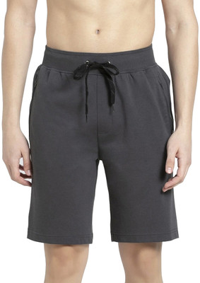 JOCKEY Solid Men Grey Casual Shorts