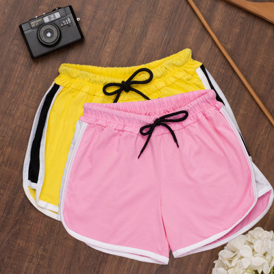POWERmerc Color Block Women Multicolor Casual Shorts