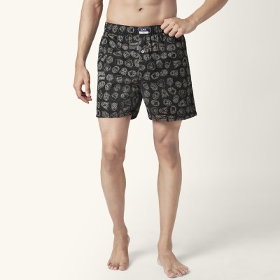 Ajile By Pantaloons Printed Men Grey Boxer Shorts