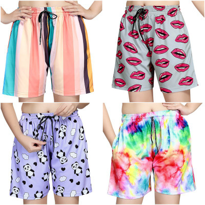 FAYDAMALL Printed Women Multicolor Basic Shorts