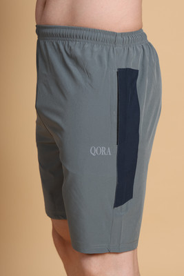 Qora Solid Men Multicolor Regular Shorts