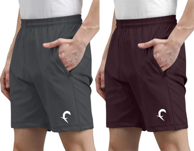 Flicfol Printed Men Multicolor Sports Shorts
