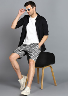 FTX Printed Men Multicolor Basic Shorts