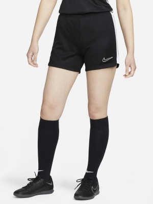 NIKE Solid Women Black Sports Shorts