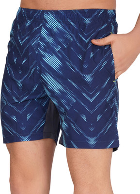 NINQ Printed Men Multicolor Night Shorts