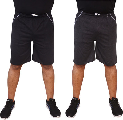 Kolva Solid Men Multicolor Casual Shorts