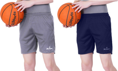 Xmer Solid Men Multicolor Regular Shorts