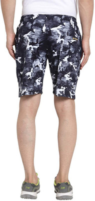 Kolva Solid Men Multicolor Regular Shorts