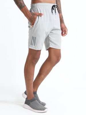 TENRUN Solid Men Multicolor Casual Shorts