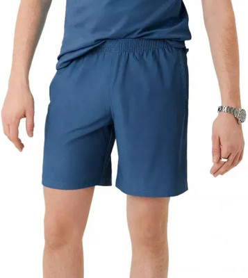 Datalact Solid Men Blue Casual Shorts