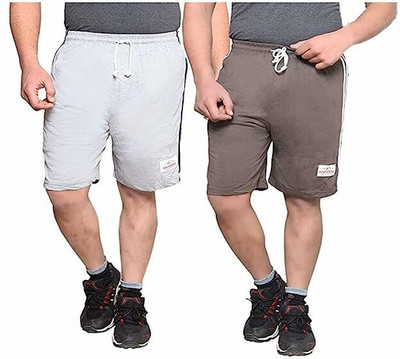 Kolva Solid Men Multicolor Running Shorts