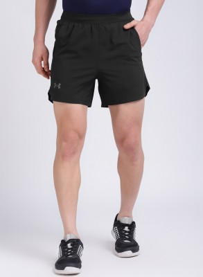 UNDER ARMOUR Solid Men Black Boxer Shorts