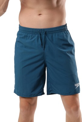 SPEEDO Printed Men Blue Swim Shorts