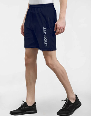 Selvia Printed Men Blue Regular Shorts